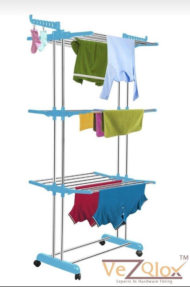 VEZQLOX ss Cloth Rack, For Home