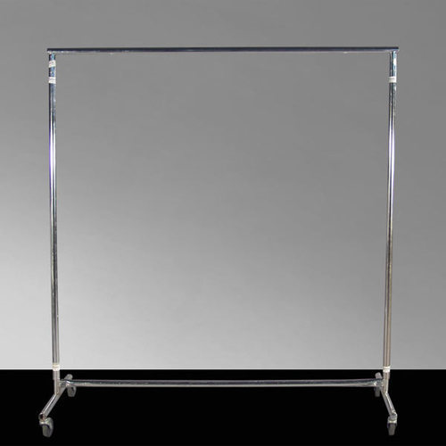 Stainless Steel Single Bar Hanging Clothes Rack