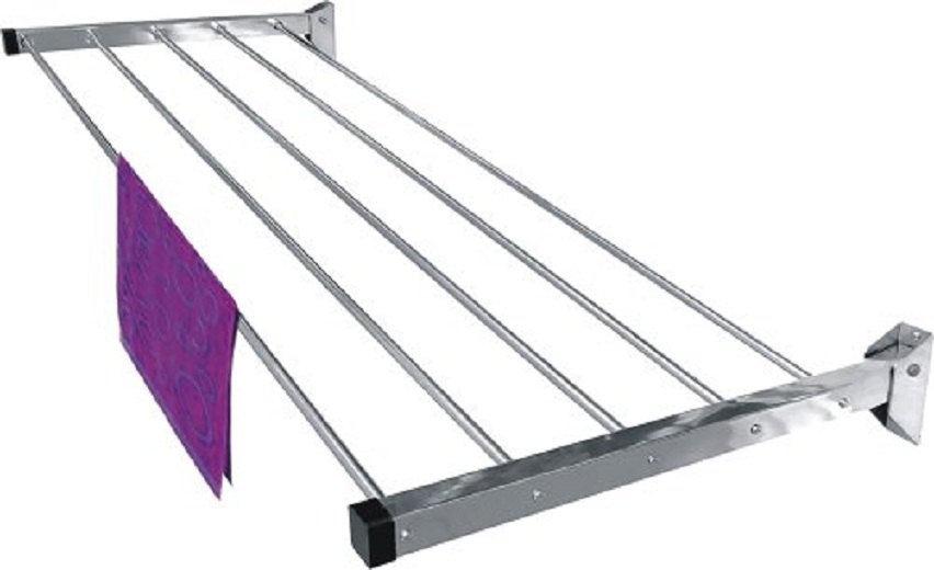 Stainless Steel GLIDER CLOTH DRYING RACK, For Showroom