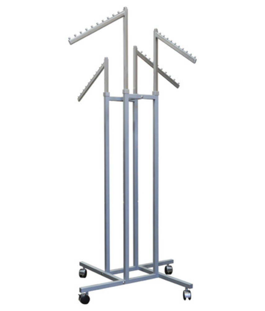 SS Four Way Cloth Display Stand