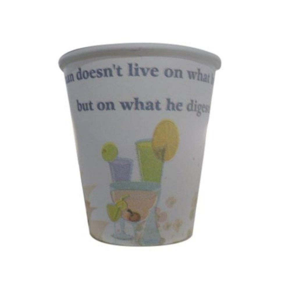 150 ML Printed Paper Cup, For Event and Party Supplies