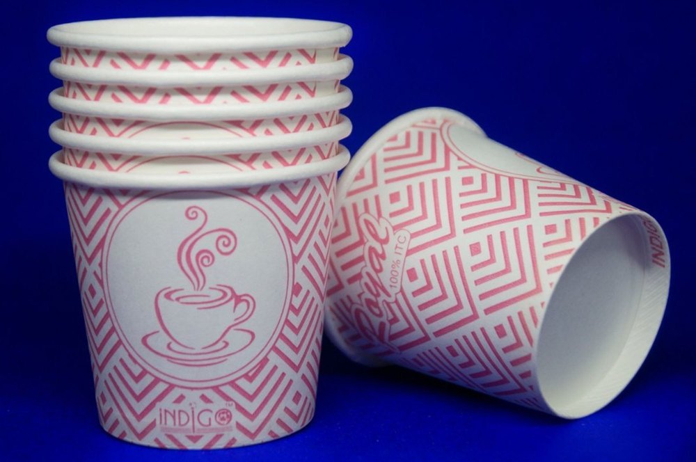 White 65ml Printed Paper Cup