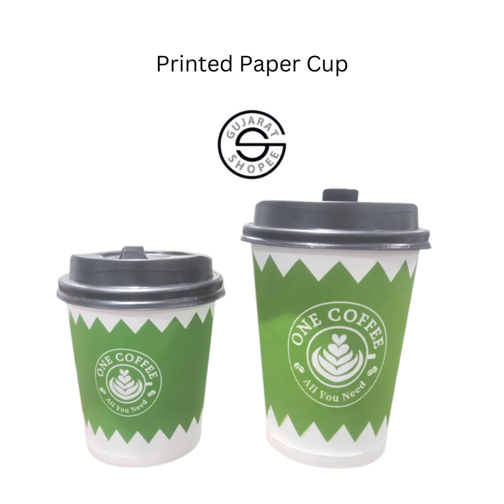 Printed Paper Cup 180 ml
