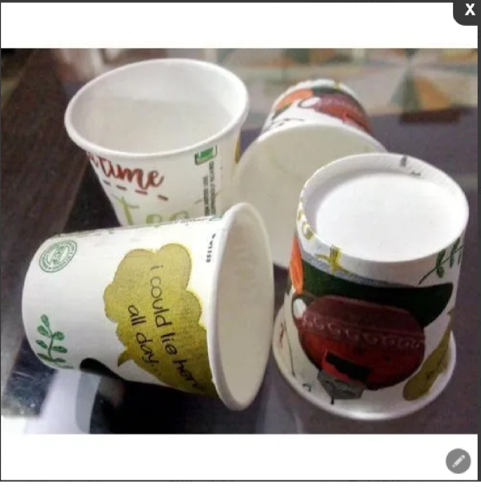 Spinaroo Printed Disposable paper cup 60 ml 35B, For Event