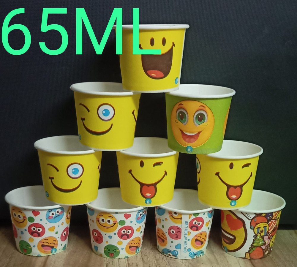 65ml Disposable Paper Tea Cups