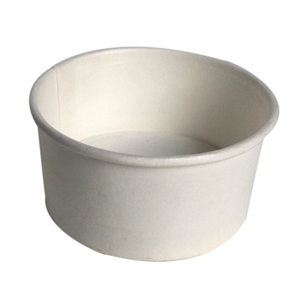 White Plain Paper Ice Cream Cup, Capacity: 40 ml