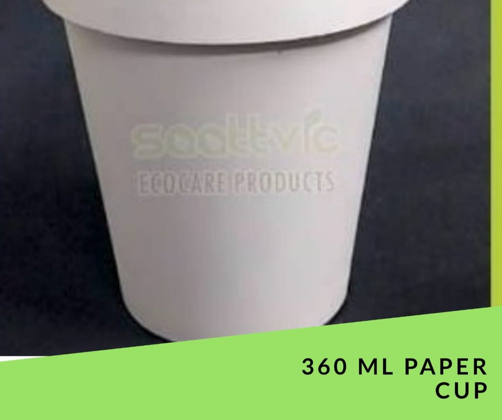 White Paper 360 ML Double Wall Glass