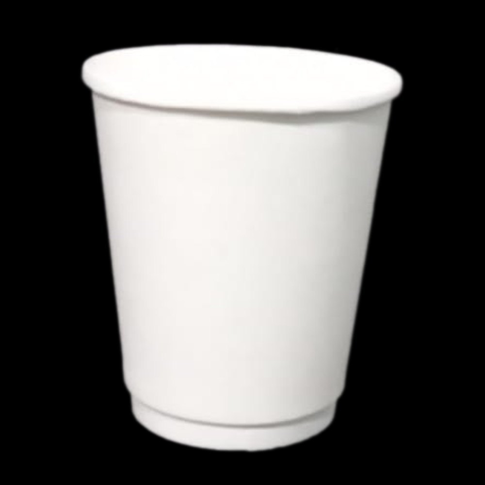 White 240ml Double Wall Paper Cup