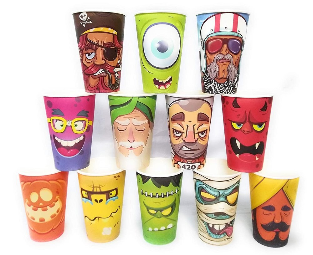 Multicolor Cold Drink Paper Cup