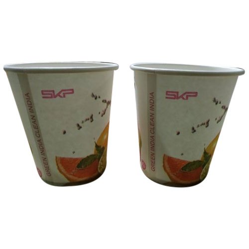 Disposable White Cold Drink Paper Cup, Capacity: Available In 60ml To 250ml