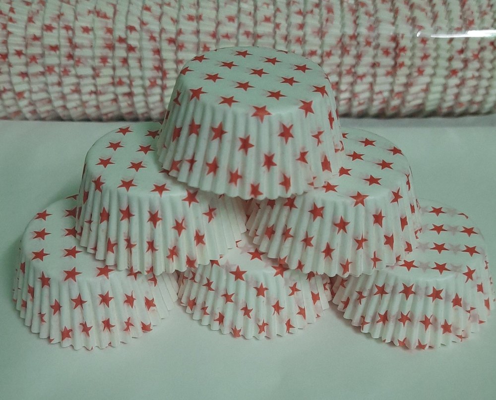 Paper Printed Muffin Cup, For Muffins, Size: 42x22 mm