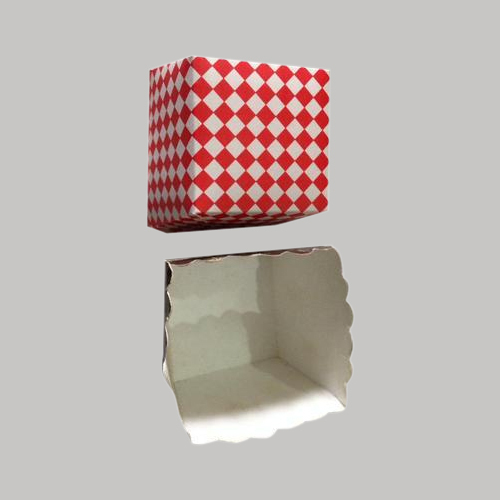 Rectangular Printed Chocolava & Muffins Cups