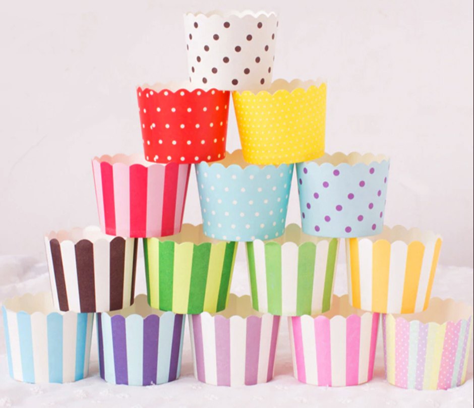 bake and serve muffin cup Mini Flower Muffin Cupcake Paper Cup Cake Forms Cupcake Liner