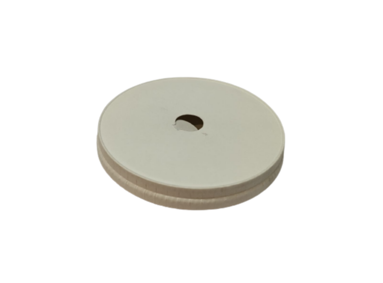 White 90mm Paper Lid Straw Cut, For Water Tank Closure