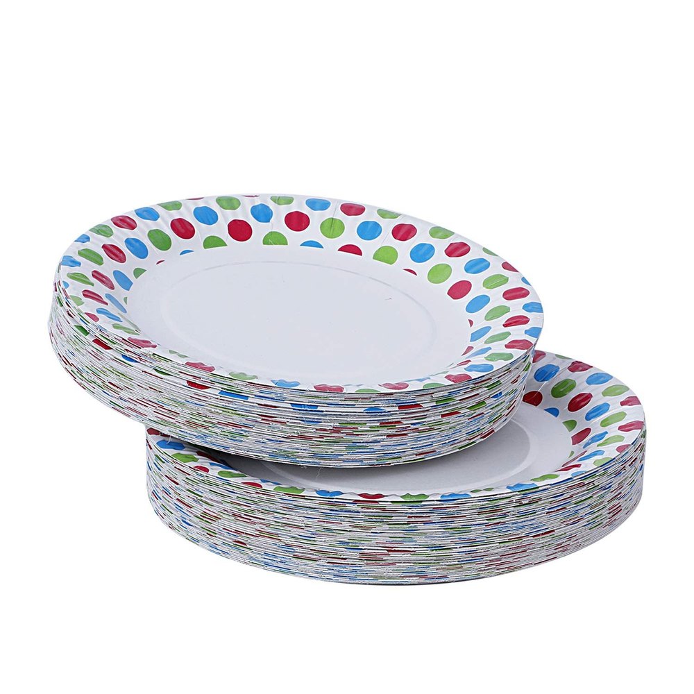 Printed Disposable Paper Plate
