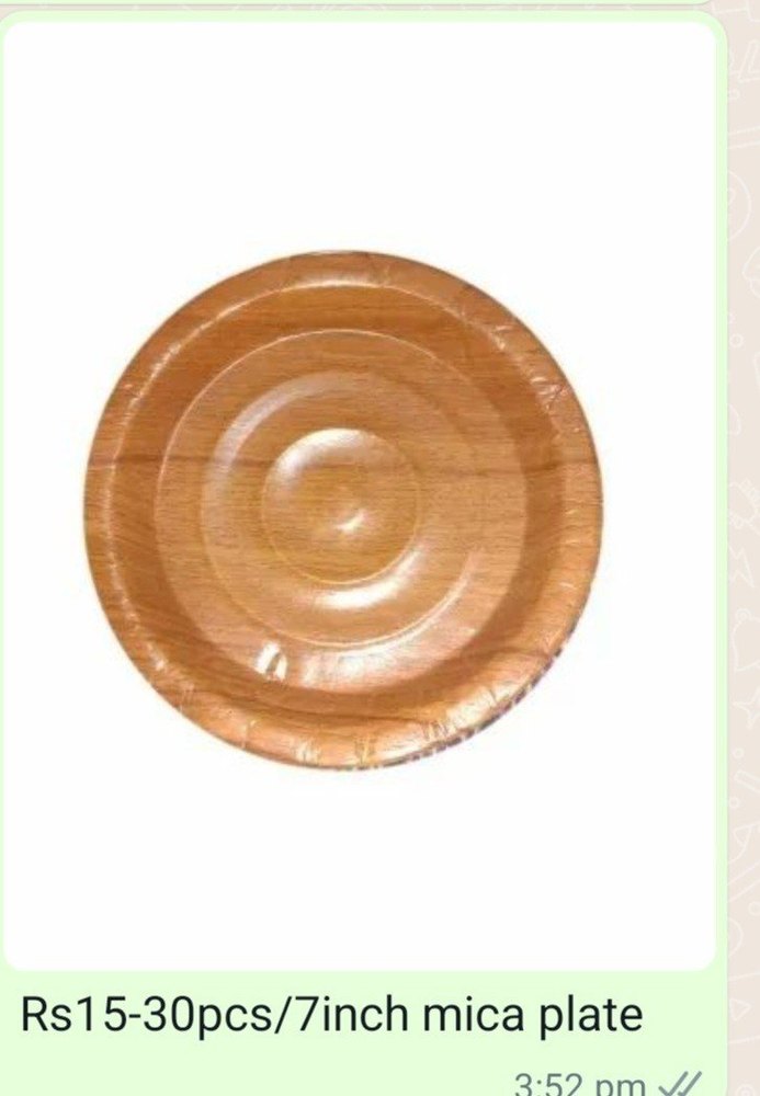 7 Inch Mica Paper Plate