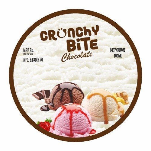 Ice Cream Lid - Laxmi Wafers N Cones