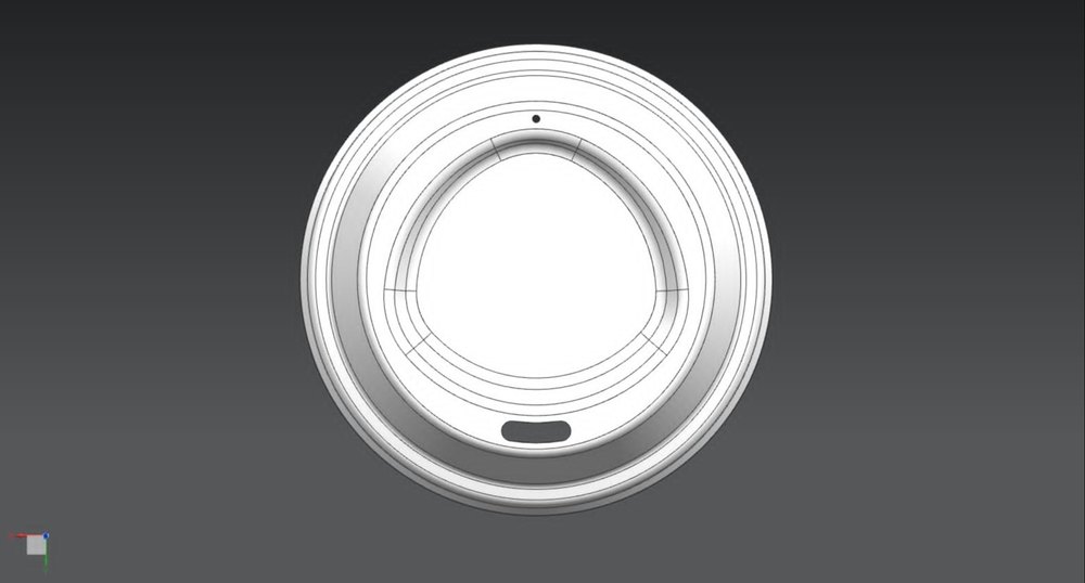 Bagasse White Biodegradable Coffee Cup Lids, For Packaging
