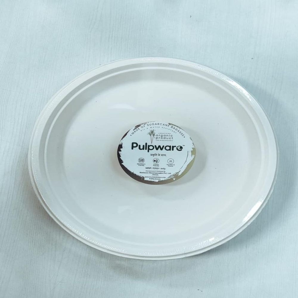 11 Inch Pulpware Round Plate