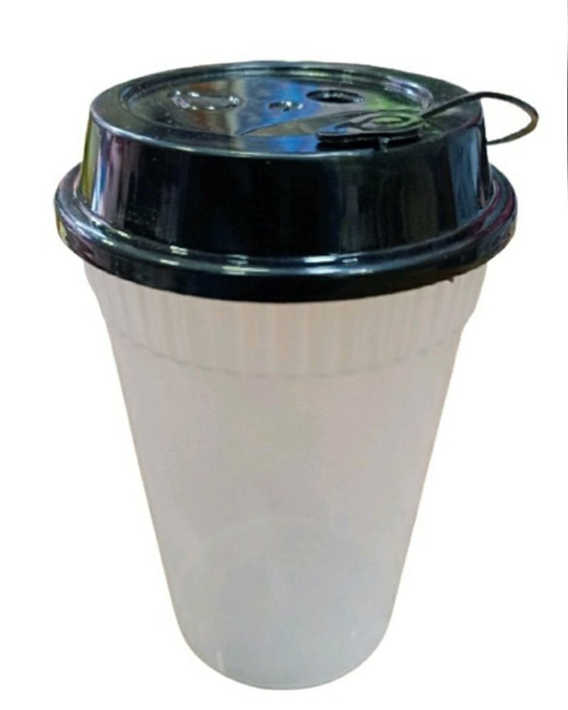 350 Ml Milk Shake Juice Plastic Cup
