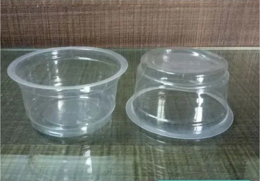Round Disposable100ml Pure PP Baati