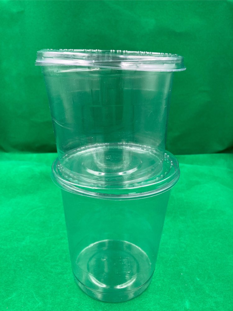 Jasmine Enterprises Transparent PET Popcorn Container