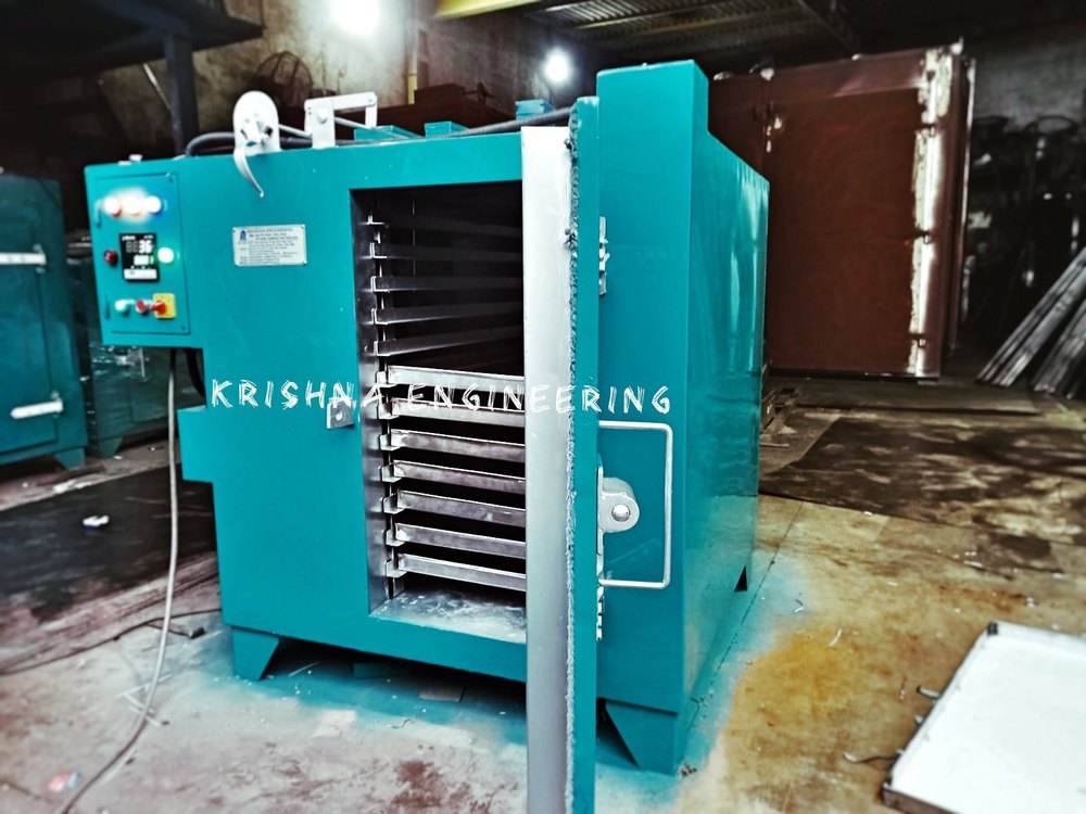 150 Degrees Mild Steel Incense Stick Dryer Machine, Capacity: 100 - 2000 Kg\'s Per Batch