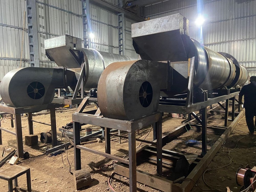 Semi-Automatic Ms Bagasse Dryer, Capacity: 2 Tph