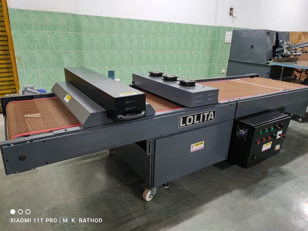 Mild Steel Semi-Automatic UV and IR Combo Dryer, Capacity: Lolita