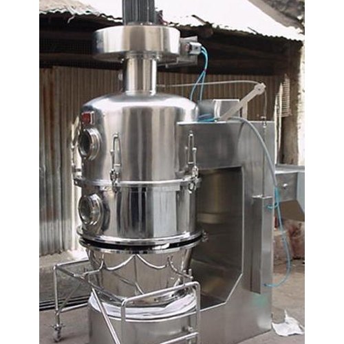 Stainless Steel Semi-Automatic Batch Type Fluid Bed Dryer, Capacity: 10 Kg - 200 Kg Per Hour, 380 V