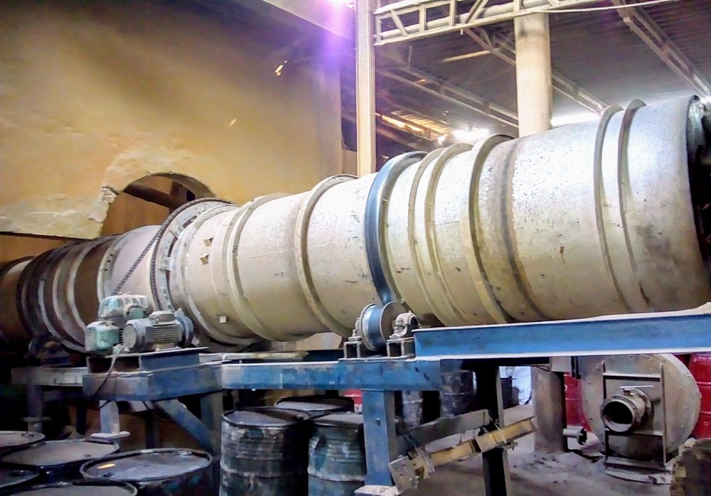 Automatic Ms (moc) Drum Dryer, Capacity: 1-40 Ton Per Hour