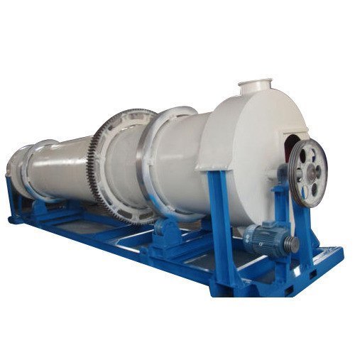 Steel Rotary Drum Type Dryers, Automation Grade: Semi-Automatic, Capacity: 500-5000 kg