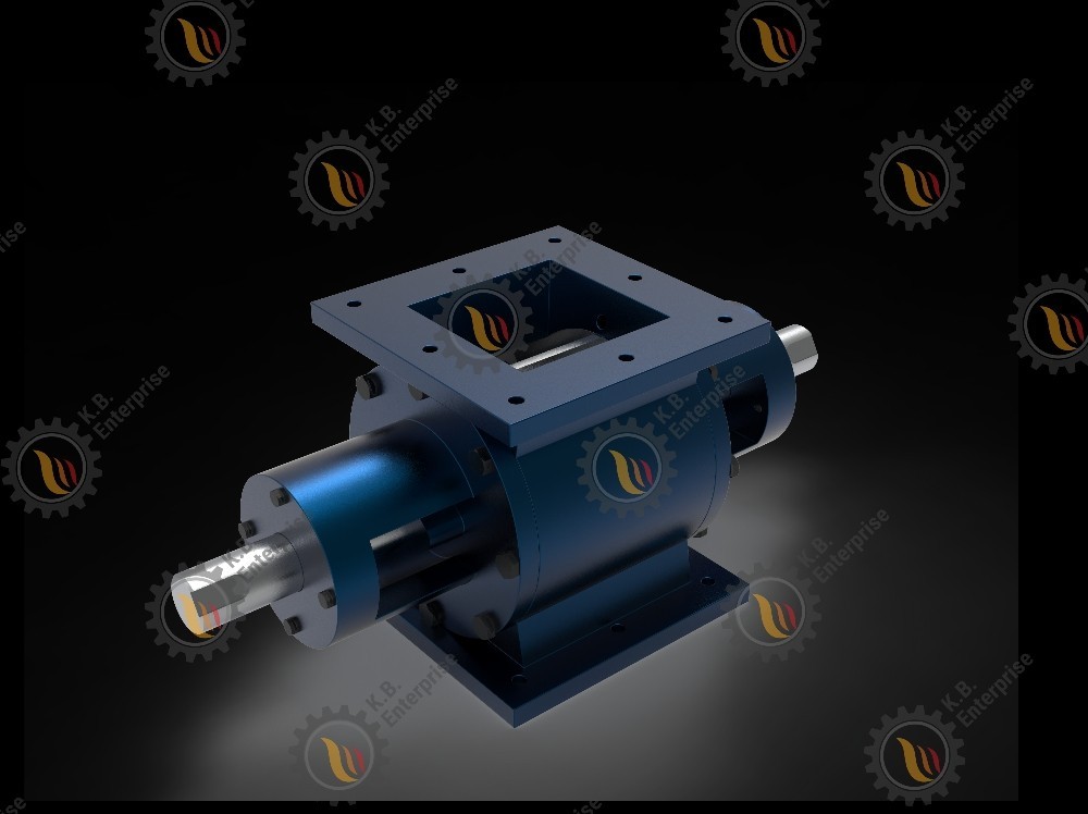 K. B. Enterprise Cast Iron Rotary Airlock Valve, 150x150