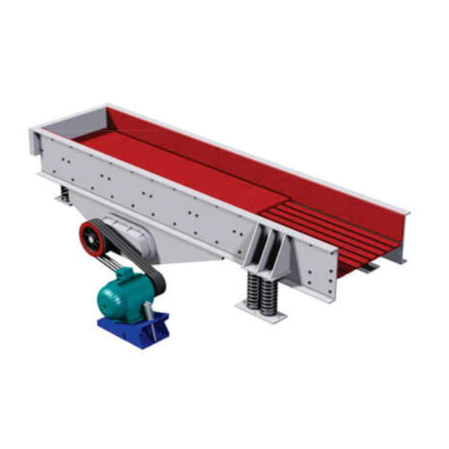Mild Steel Single Phase Industrial Vibrating Feeder