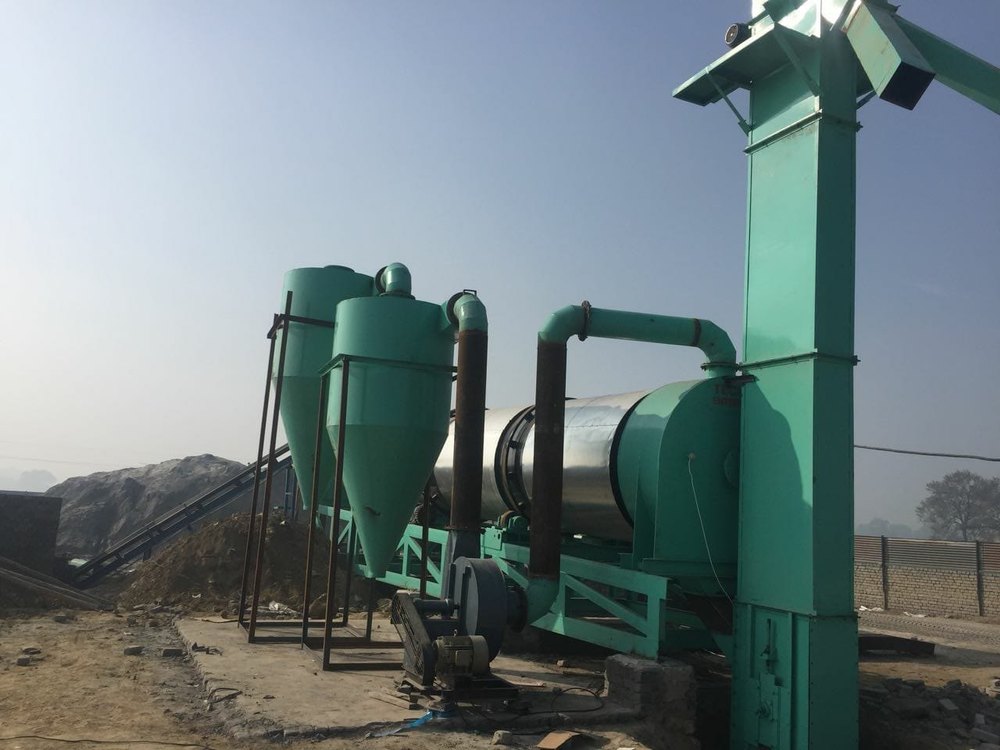 Rotary Dryer Machine, Capacity: 1 Tph To 30 Tph