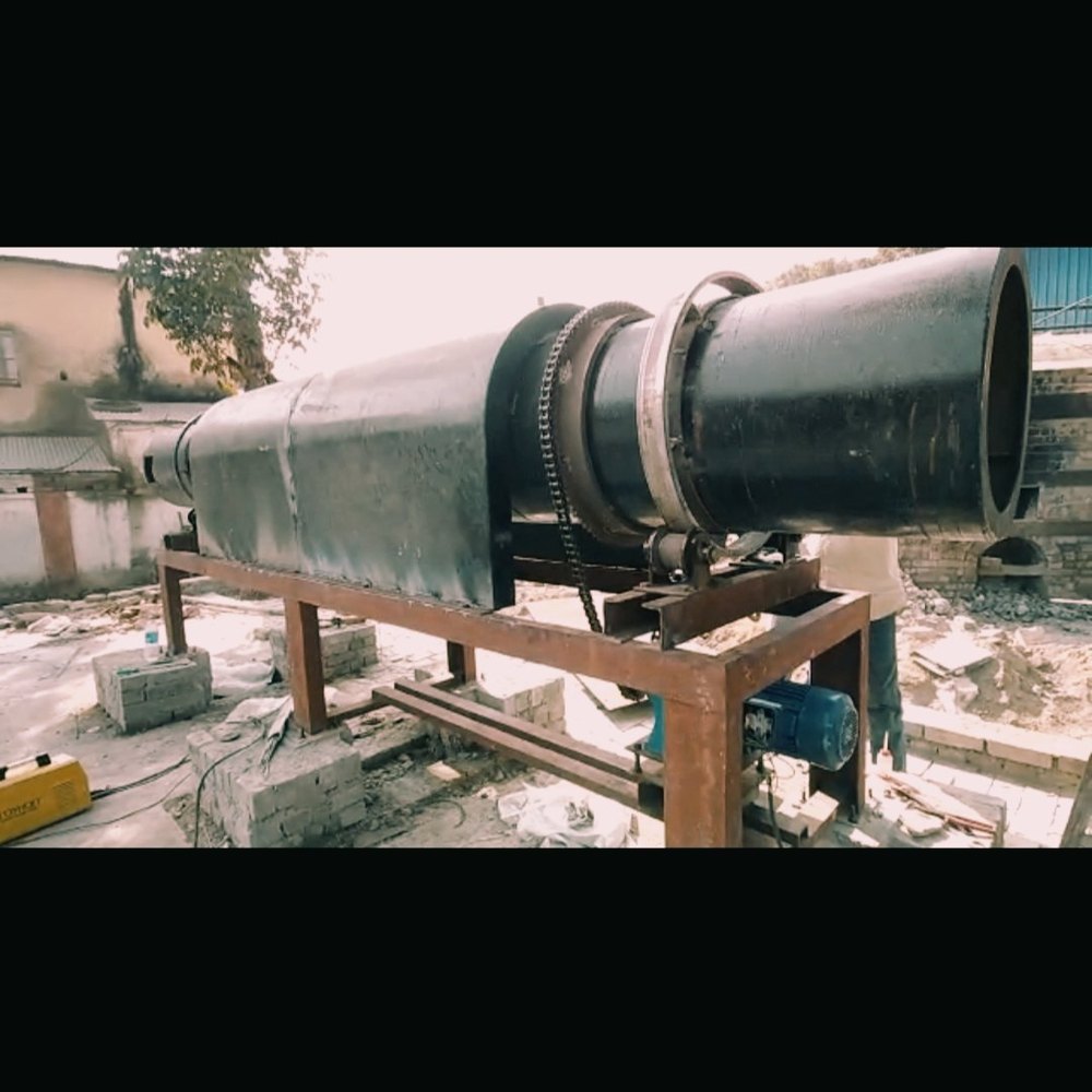 Carbon Steel Polished Fly Ash Dryer, Capacity: 500 To 5000kilo Per Hour