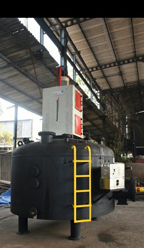Rubber Lined Agitated Nutsche Filter, For Chemical Industry, Automation Grade: Semi Automatic