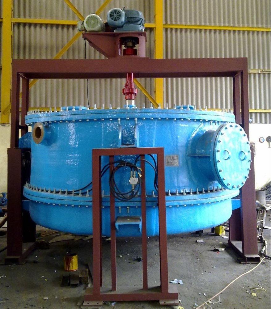 Cast Iron Coated Agitated Nutsche Dryer, For Industrial, Automation Grade: Semi Automatic