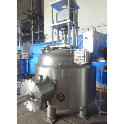 Stainless Steel Automatic Agitated Nutsche Filter Dryer, Capacity: 100 To 500 Kg