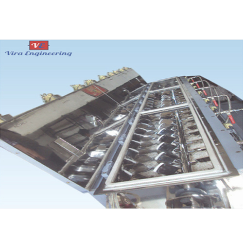 Stainless Steel Automatic Paddle Dryer Machine, Capacity: 5Ton