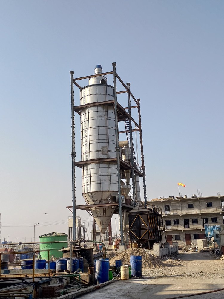 Stainless Steel Automatic Pressure Nozzle Spray Dryer, Capacity: 20-10000 Lit/Hr