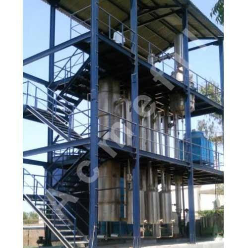 Three Stainless Steel Falling Film Evaporator, Automation Grade: Automatic, 440 V
