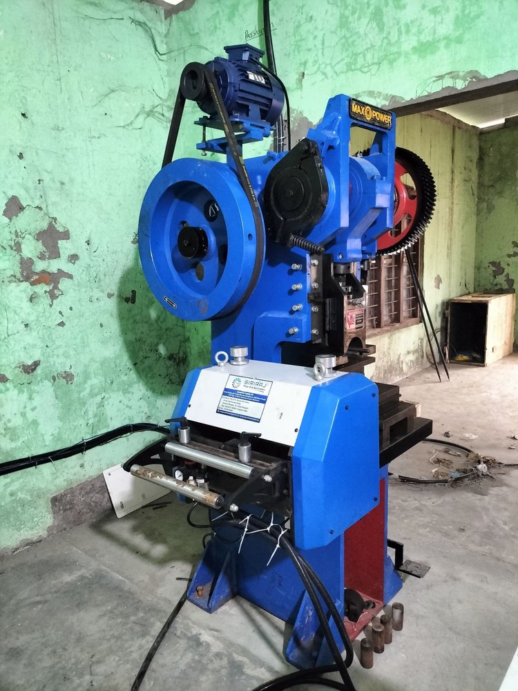 Power Source: Mechanical Max Power Press With Servo Feeder, Capacity: 10 Ton - 50 Ton