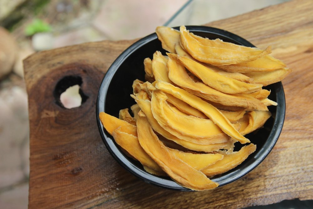 Yellow 100 % Natural Dried Mango, Packaging Type: Packet