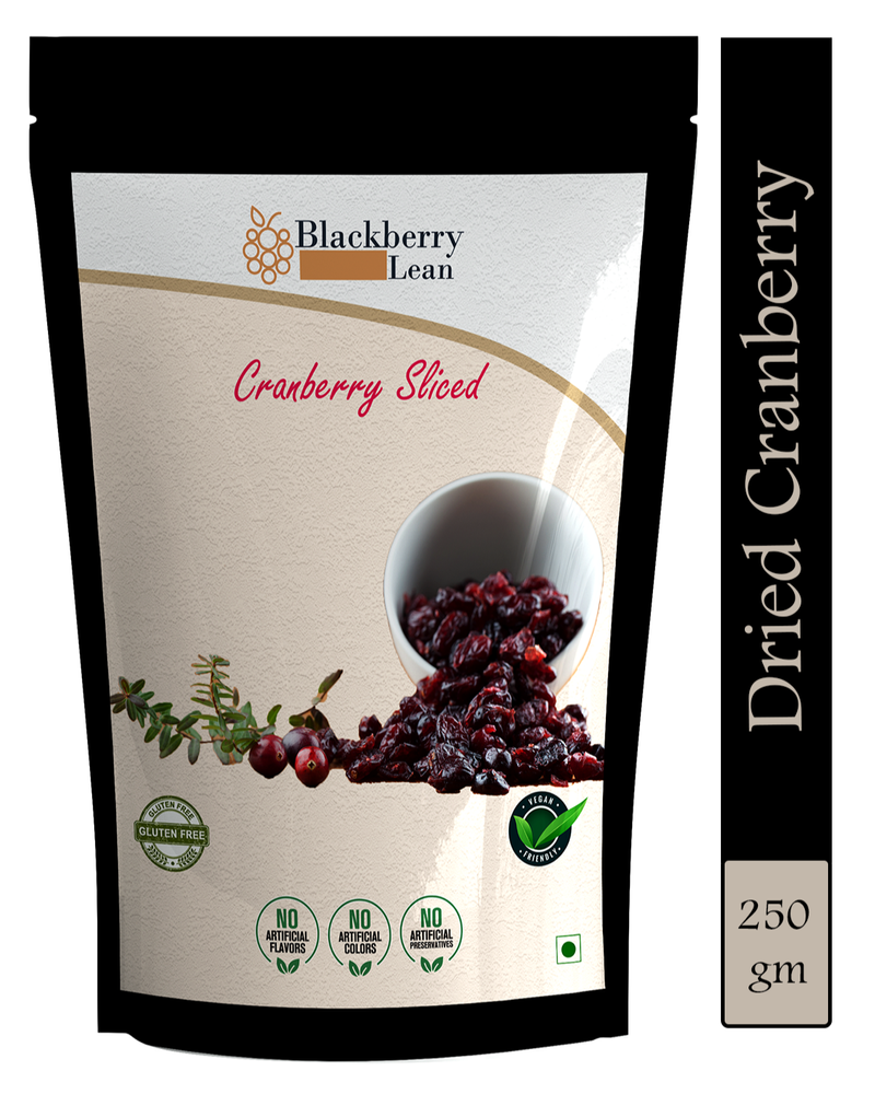 250g Dried Cranberry, Potassium: 10%, Packaging Type: Packet