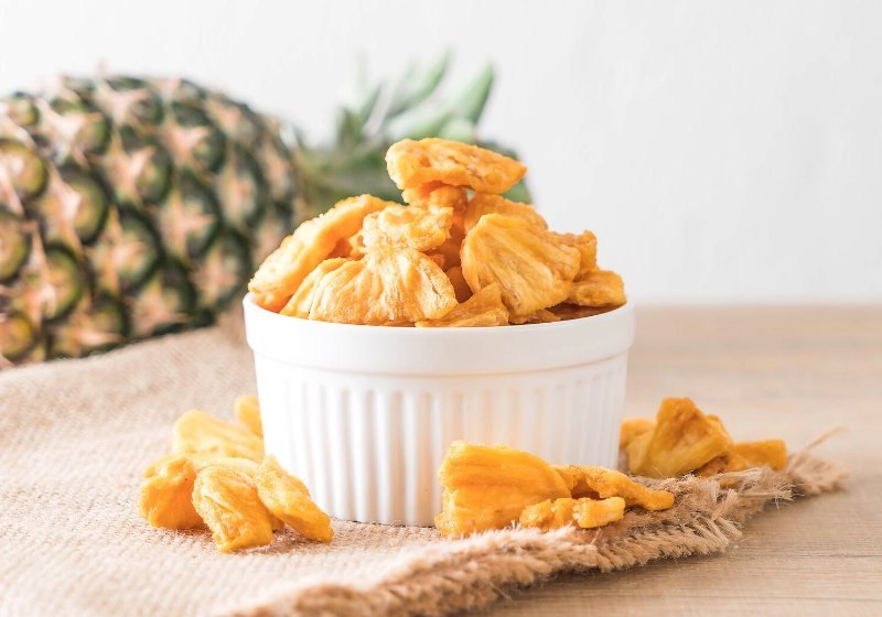 Freeze Dried Pineapple, Packet, Packaging Size: 1 kg