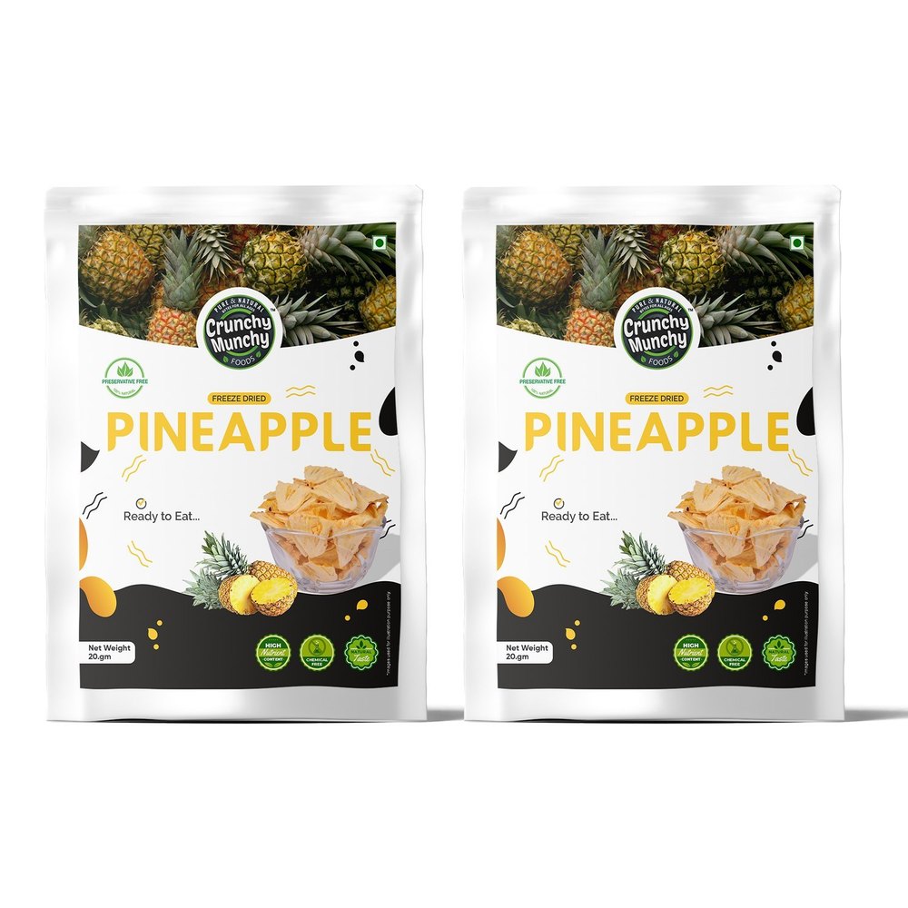 Freeze Dried Pineapple Combo Pack, Packet