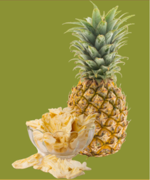 Frozen Dried Pineapple, Packet, Packaging Size: 1 Kg