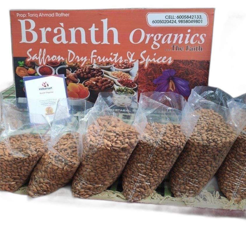 Organic Kashmiri Almonds(Kashmiri plain Mamra), 20kg
