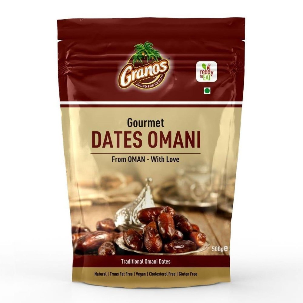 A Grade Granos 500gm Omani Dates, Packaging Type: Packet
